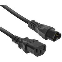 ACT Netsnoer C6 - C13 zwart 0,2 m