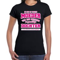 Ik ben de trotse moeder cadeau t-shirt zwart voor dames - thumbnail