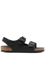 Birkenstock sandales Milano en cuir - Noir - thumbnail