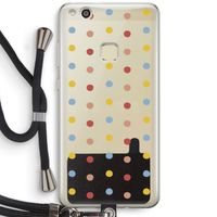 Bollen: Huawei Ascend P10 Lite Transparant Hoesje met koord