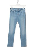 Emporio Armani Kids jean à coupe slim - Bleu - thumbnail