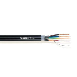 Tasker C283 Audio/DMX + power combikabel 1x2x0,22 + 3x1,5mm 100m