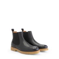 Travelin&apos; Men - chelsea flat sole - Zwart - Maat 48