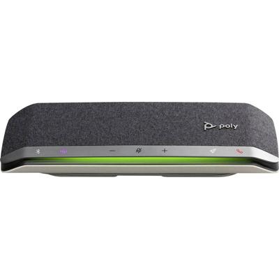 HP Poly Sync 40+ Conferentietelefoon Bluetooth Bluetooth, Ruisreductie, Geschikt voor bijv. Microsoft Teams, Zoom, Handsfree Zwart, Zilver