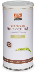 Mattisson HealthStyle Rijst Proteïne Naturel
