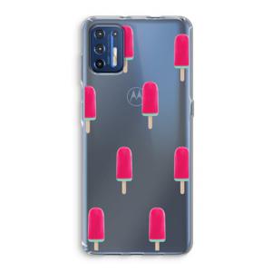 Waterijsje: Motorola Moto G9 Plus Transparant Hoesje