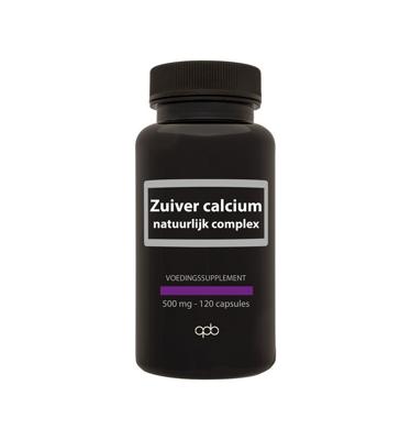 Zuiver calcium natuurlijk complex 500mg
