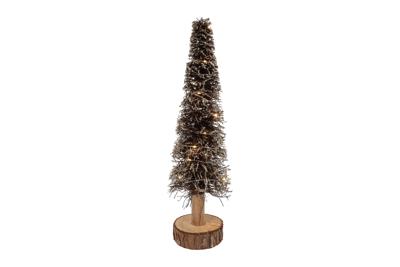 Countryfield kerstboom led harvey 40 cm goud
