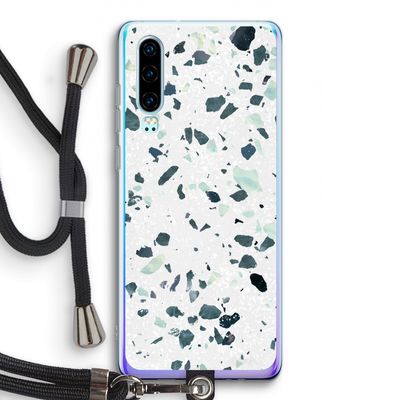 Terrazzo N°2: Huawei P30 Transparant Hoesje met koord