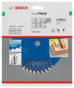 Bosch Accessoires Cirkelzaagblad expert for Wood 130x20x2.4/1.6x36 T - 2608644007