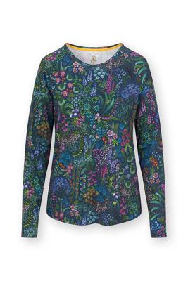 Pip Studio Tina Top Lange Mouw Querida Blauw
