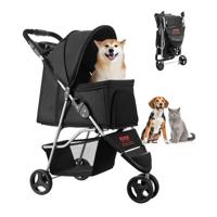 VEVOR Hondenbuggy Opvouwbaar Opvouwbare buggy Hondenbuggy tot 16 kg VEVOR Hondenbuggy Opvouwbaar Opvouwbare buggy Hondenbuggy tot 16 kg