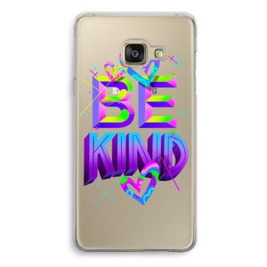 Be Kind: Samsung A3 (2017) Transparant Hoesje