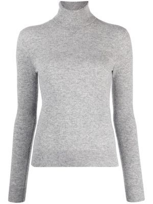 Polo Ralph Lauren pull en cachemire à col montant - Gris