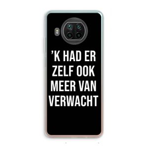 Meer verwacht - Zwart: Xiaomi Mi 10T Lite 5G Transparant Hoesje