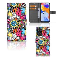 Xiaomi Redmi Note 11 Pro 5G/4G | Wallet Case | met Pasjes | Punk Rock