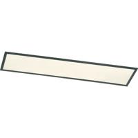 LED Plafondlamp Mat Zwart - 31W - Warm Wit 3000K - Dimbaar - Aluminium