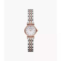 Emporio Armani dames tweekleurig parelmoer armbandhorloge AR1764 Emporio Armani dames tweekleurig parelmoer armbandhorloge AR1764