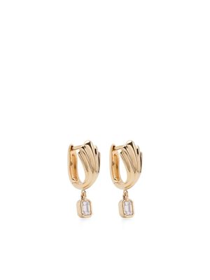 Lizzie Mandler Fine Jewelry créoles en or 18ct pavées de diamants