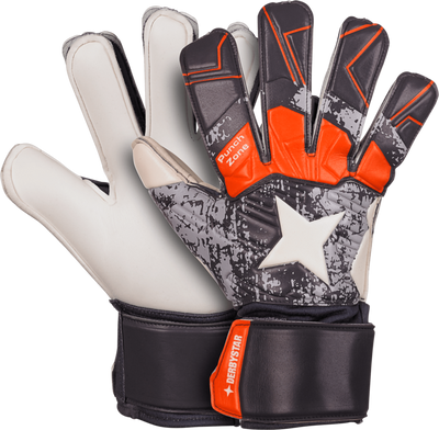 Derbystar Keepershandschoen Attack XP17 Grijs oranje 2576