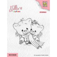 Nellie's Choice • nellie's cuties clear stempels cosily under a warm scarf
