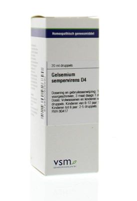 VSM Gelsemium sempervirens D4 (20 ml)