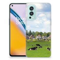 OnePlus Nord 2 5G TPU Hoesje Koeien - thumbnail