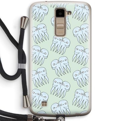 Octopussen: LG K10 (2016) Transparant Hoesje met koord