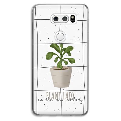 Kamerplant op vensterruit: LG V30 Transparant Hoesje