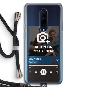 Music Player: OnePlus 7 Pro Transparant Hoesje met koord