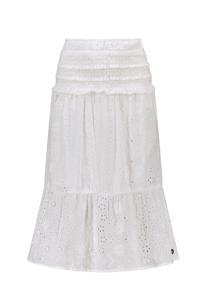 Like Flo Meisjes maxi rok broidery anglais