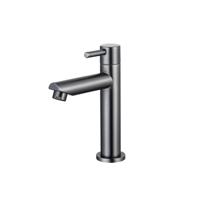 Fortifura Calvi Fonteinkraan - 15.4cm - opbouw - 1gats - PVD Geborsteld Gunmetal PVD SW696239