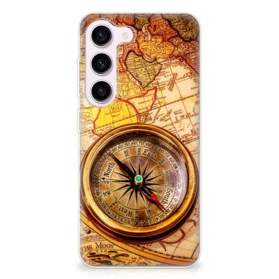 Samsung Galaxy S23 | Silliconen Back Cover | Kompas