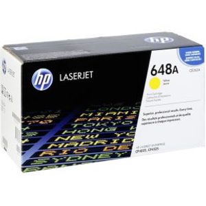 HP 648A originele gele LaserJet tonercartridge