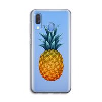 Grote ananas: Samsung Galaxy A40 Transparant Hoesje Grote ananas: Samsung Galaxy A40 Transparant Hoesje