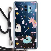 Fantasiewereld: Huawei Mate 10 Pro Transparant Hoesje met koord