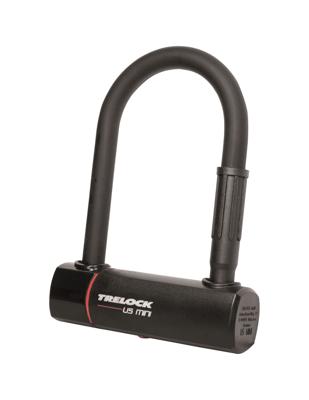 Trelock u5 mini beugelslot - 15mm - zwart