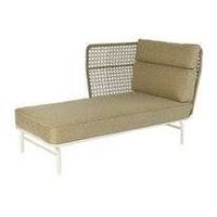 Jane chaise longue links camel - Max&Luuk