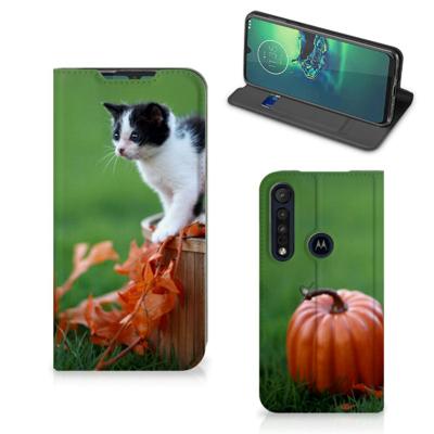 Motorola G8 Plus | Hoesje maken | Kitten