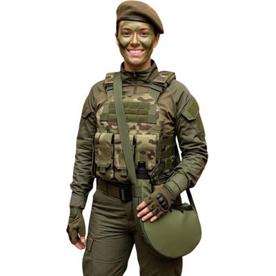 Carnaval verkleed Survival veldfles - leger groen - soldaat - verkleed accessoire Carnaval verkleed Survival veldfles - leger groen - soldaat - verkleed accessoire