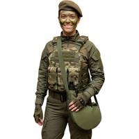 Carnaval verkleed Survival veldfles - leger groen - soldaat - verkleed accessoire