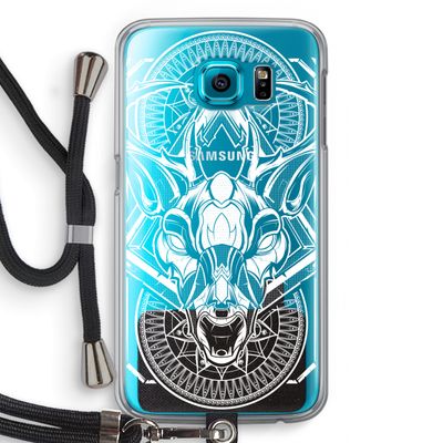 Oh Deer: Samsung Galaxy S6 Transparant Hoesje met koord