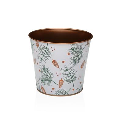 Bloempot Versa Yule Metaal Minimalist 13,3 X 11,3 X 13,3 CM