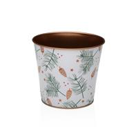Bloempot Versa Yule Metaal Minimalist 13,3 X 11,3 X 13,3 CM