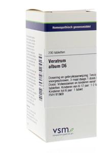 VSM Veratrum album D6 (200 tab)