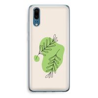 Beleaf in you: Huawei P20 Transparant Hoesje