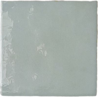 Wandtegel blauw Velsa Zel Tetuan 13x13cm teal glans gerectificeerd