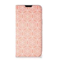 Apple iPhone 14 Plus | Hoesje met Magneet | Pattern Orange