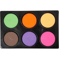 Colortime Waterverf, h: 19 mm, d 57 mm, extra kleuren, 1 doos