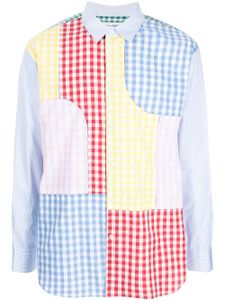 Comme Des Garçons Shirt chemise à carreaux - Bleu